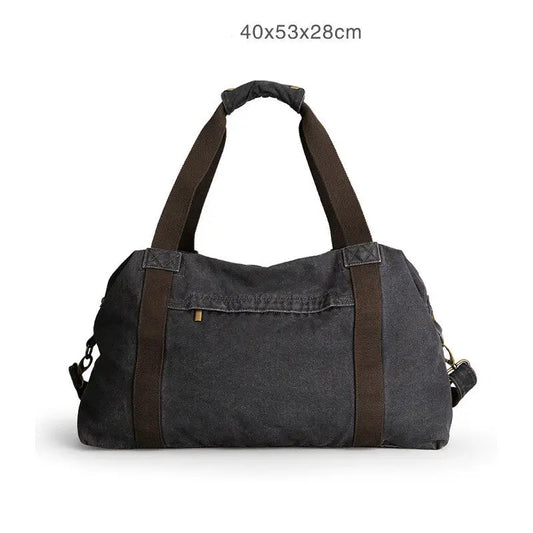 Canvas travel bag large capacity outdoor handbag for men - Velouré
